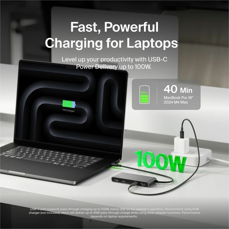 Alternate-Image4 Image for Belkin Connect 7-Port USB-C Hub with Dual USB-C Ports