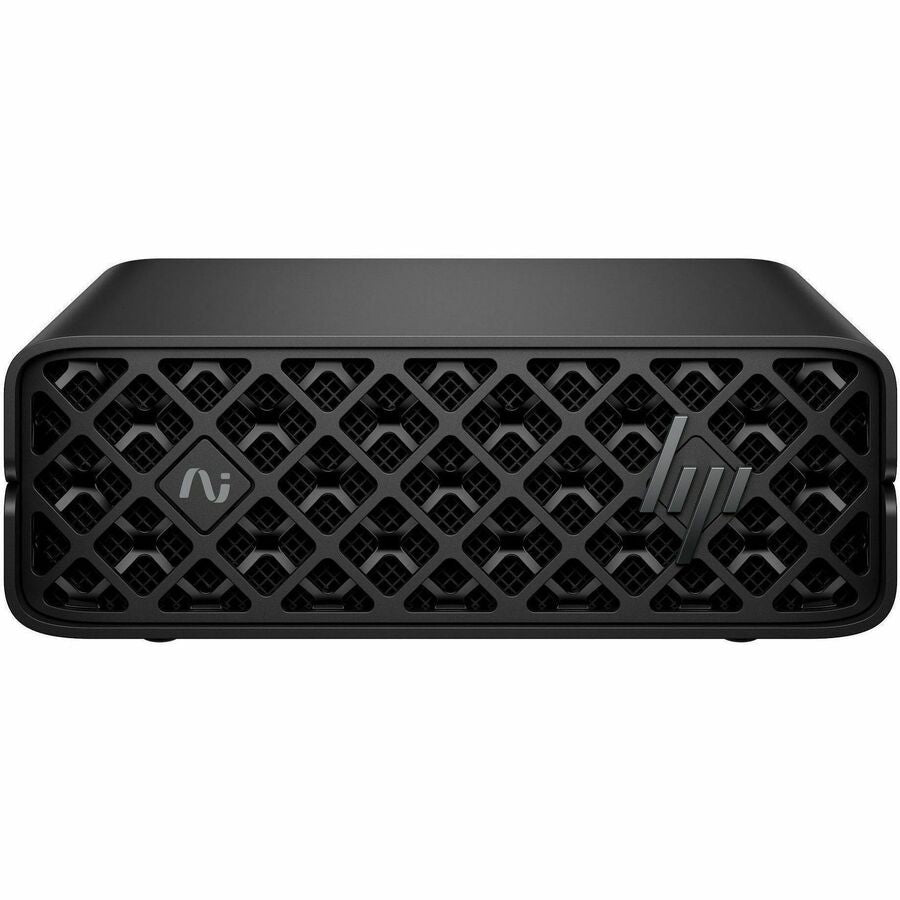 Front Image for HP ZGX G1n Workstation - ARM Cortex X925 - 128 GB - 4 TB SSD - Mini PC - Black