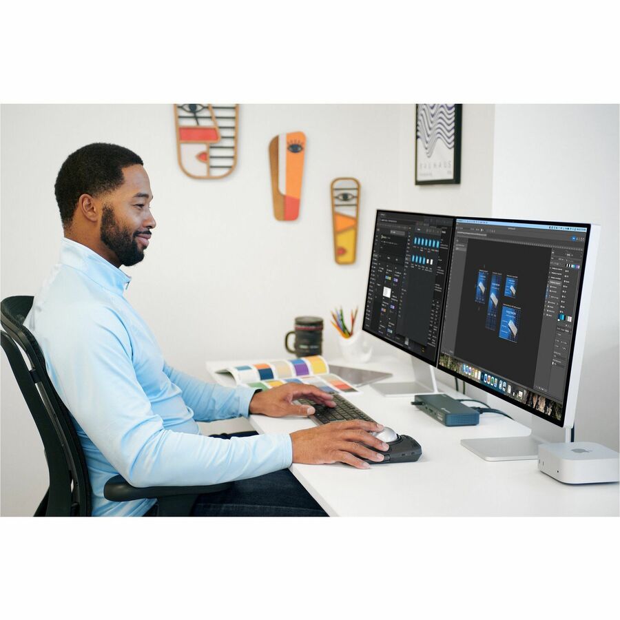 Life-Style Image for Kensington KB535 EQ Rechargeable Multi-Device Keyboard