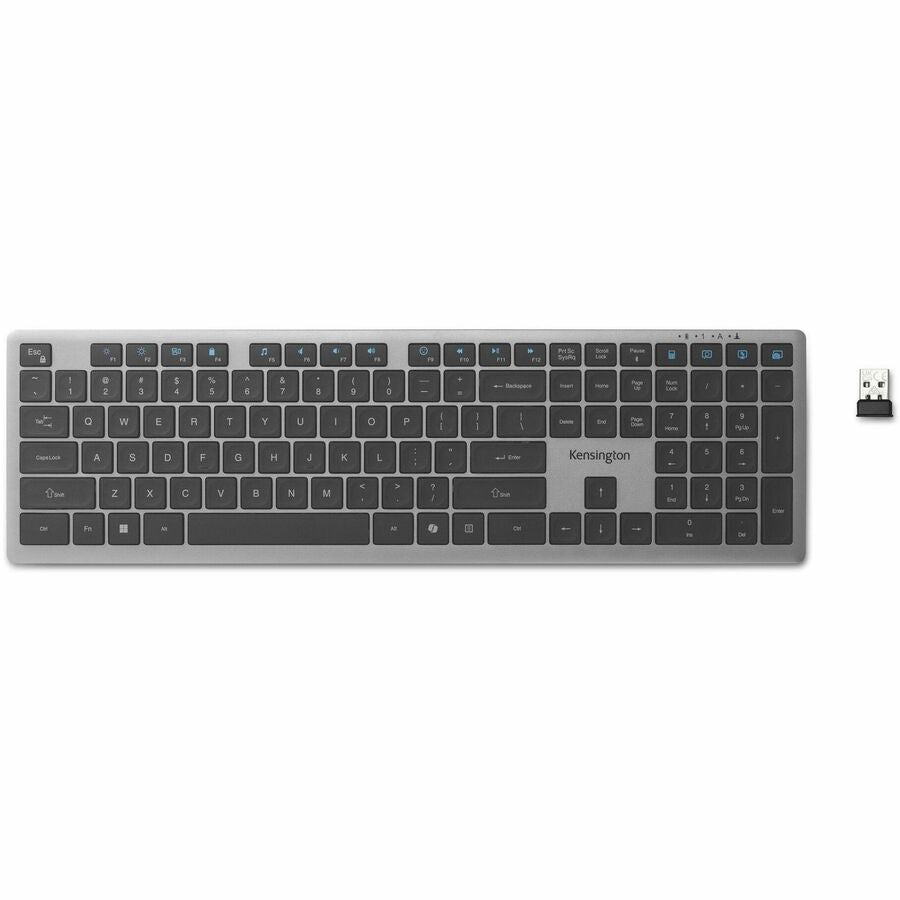 Top Image for Kensington KB535 EQ Rechargeable Multi-Device Keyboard