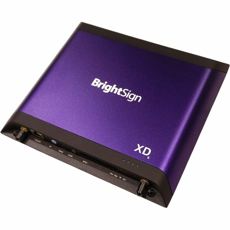 Left Image for BrightSign XD6 Digital Player