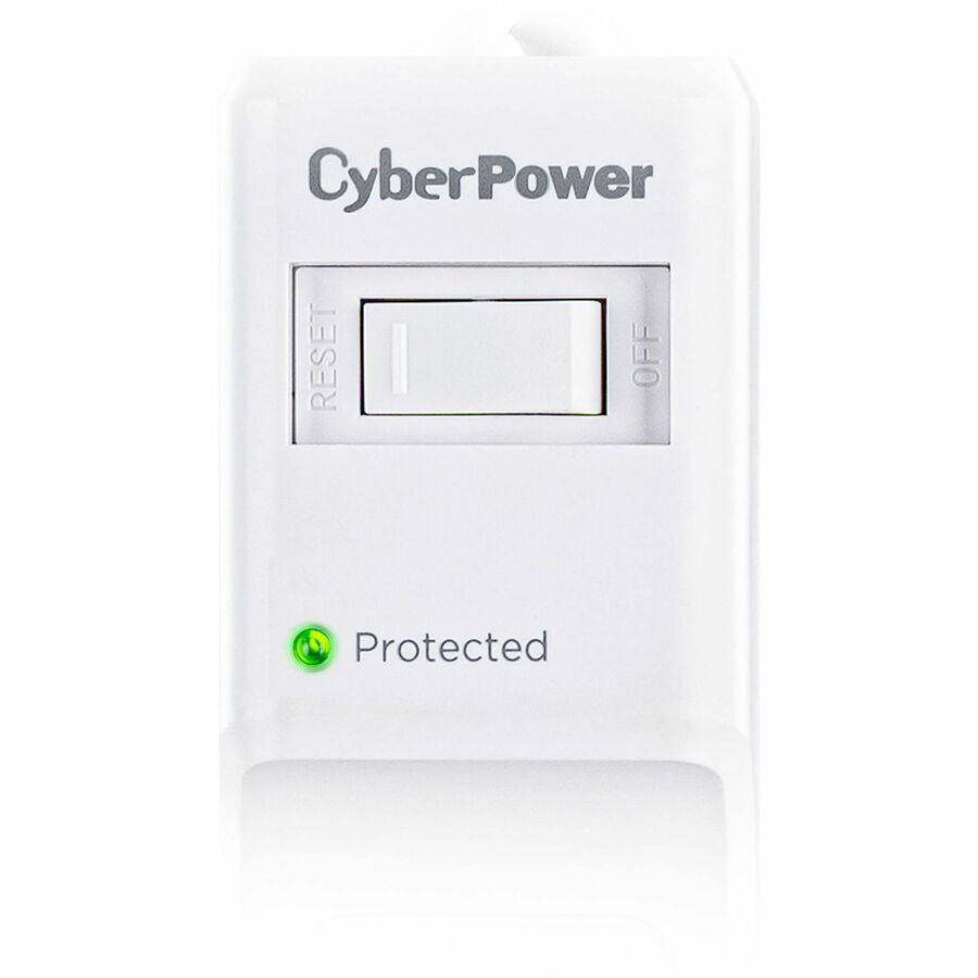 Alternate-Image8 Image for CyberPower CSB706W Essential 7 - Outlet Surge Protector with 1800 J Surge Suppression