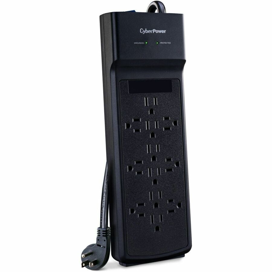 Alternate-Image2 Image for CyberPower CSB1206 Essential 12 - Outlet Surge Protector with 3600 J Surge Suppression