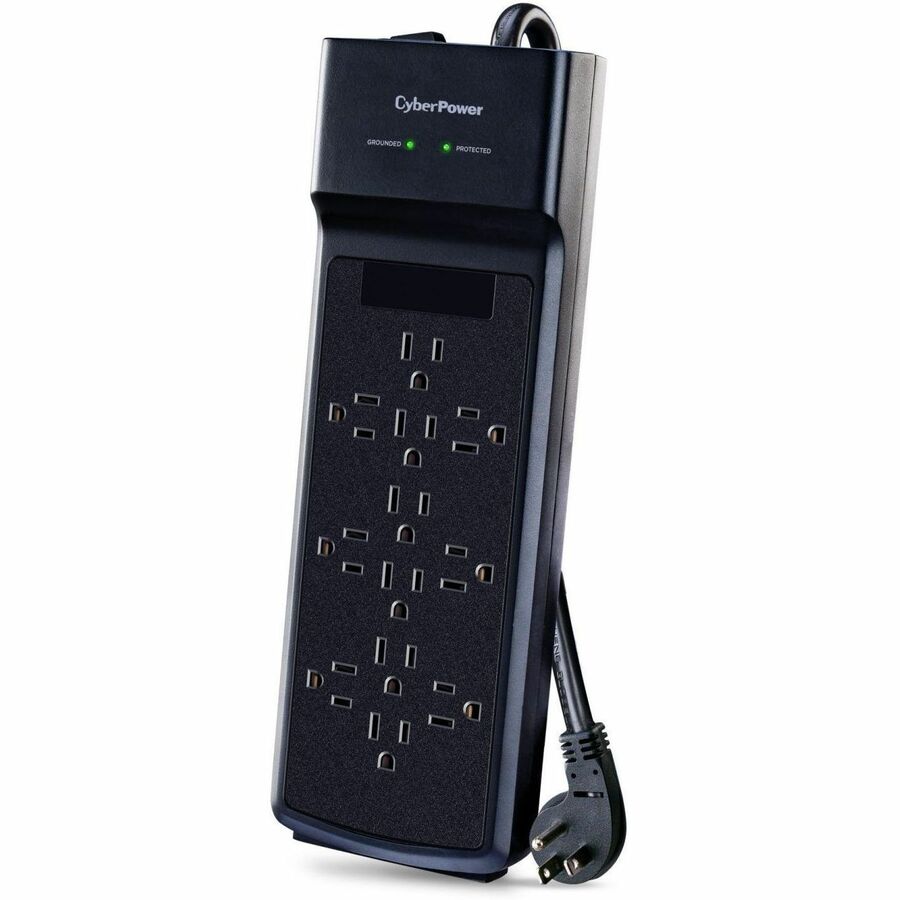 Alternate-Image1 Image for CyberPower CSB1206 Essential 12 - Outlet Surge Protector with 3600 J Surge Suppression