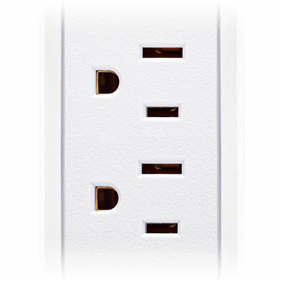 Alternate-Image4 Image for CyberPower CSP604UCW Home and Office 6 - Outlet Surge Protector with 1500 J Surge Suppression