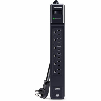 Main Image for CyberPower CSP604UC Home and Office 6 - Outlet Surge Protector with 1500 J Surge Suppression
