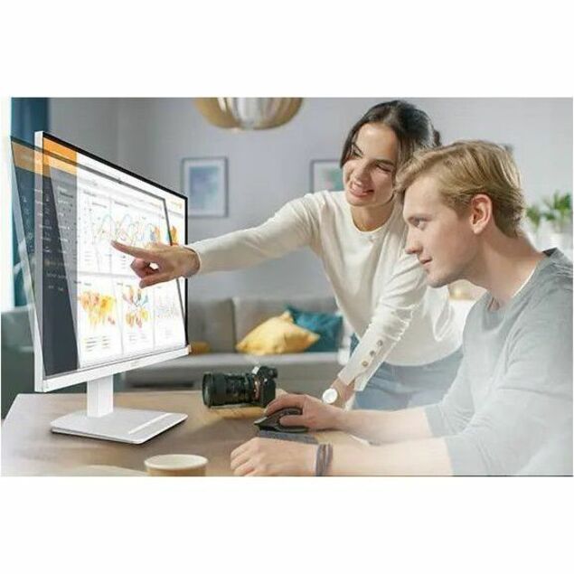 Alternate-Image5 Image for MSI Pro MP273W E14A 27" Class Full HD LCD Monitor - 16:9 - Matte White