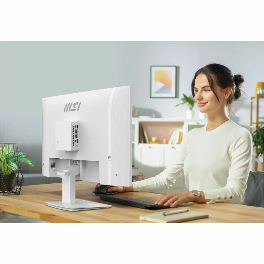 Life-Style Image for MSI Pro MP273W E14A 27" Class Full HD LCD Monitor - 16:9 - Matte White