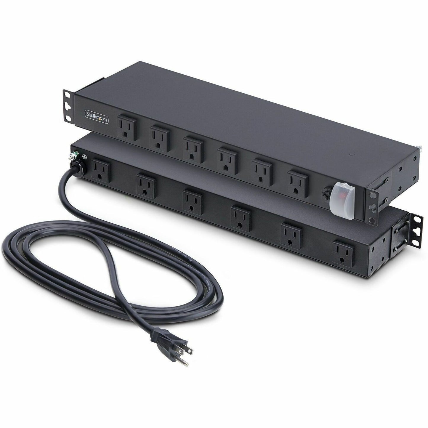 Main Image for StarTech 12-Outlet Rackmount PDU, 1U Server Power Strip, Wide-Spaced Right-Angle Ports, Mounted Power Distribution Unit for 19in Racks