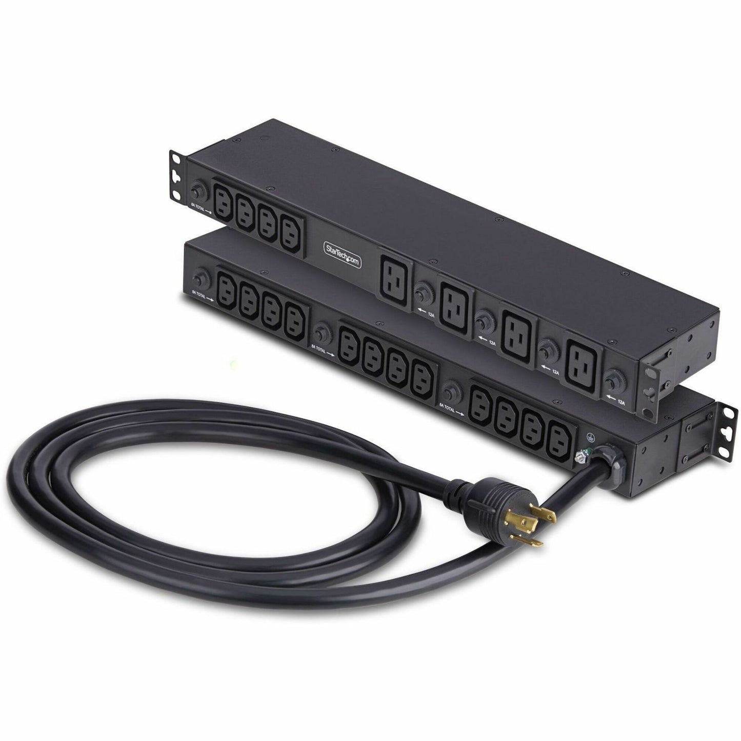 Main Image for StarTech 20-Outlet Rackmount PDU, 1U Server Power Strip, 8x Front and 12x Rear Ports, Mounted Power Distribution Unit for 19in Racks