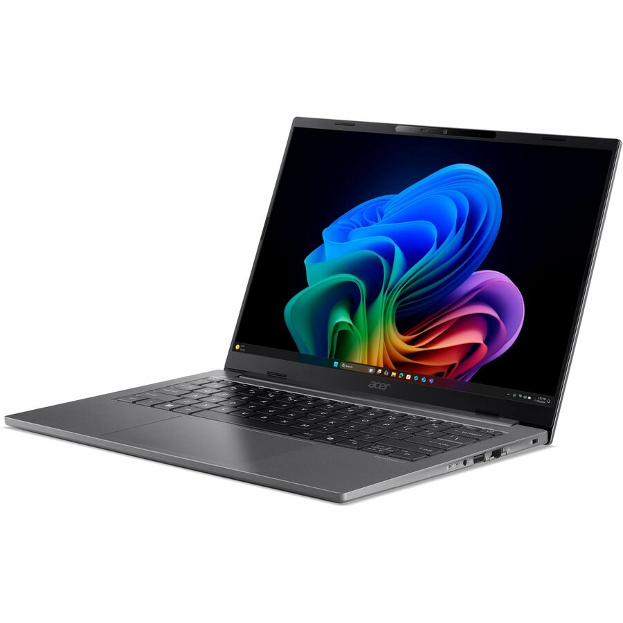 Alternate-Image1 Image for Acer TravelMate X4 14 AI TMX414-51 TMX414-51-75AC 14" Copilot+ PC Notebook - WUXGA - 120 Hz - Intel Core Ultra 7 258V - 32 GB - 1 TB PCI Express NVMe 4.0 SSD - English (US) Keyboard - Iron