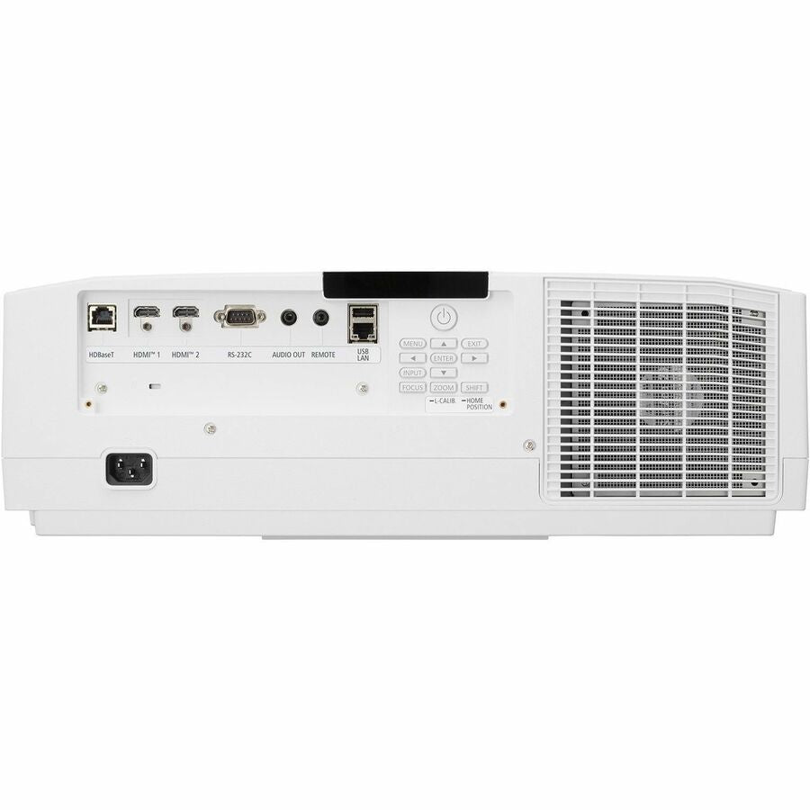 Rear Image for Sharp NEC Display Professional V801U 3D Standard Throw 3LCD Projector - 16:10 - Ceiling Mountable - White