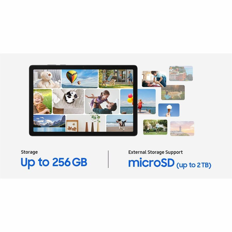 Alternate-Image4 Image for Samsung Galaxy Tab A11+ Tablet - 11" WUXGA - MediaTek Dimensity 7300 (4 nm) Octa-core - 6 GB - 128 GB Storage - 5G