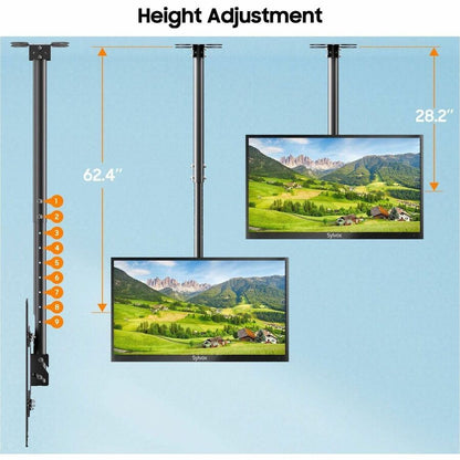 Alternate-Image1 Image for SYLVOX Ceiling Mount for TV