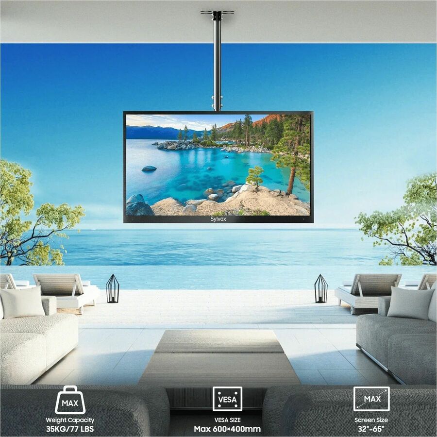 Life-Style Image for SYLVOX Ceiling Mount for TV