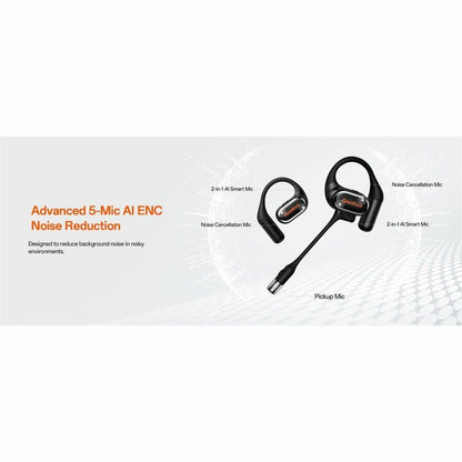 Alternate-Image9 Image for OpenRock Link 20 Wireless Open-Ear Headset with Magnetic Mic