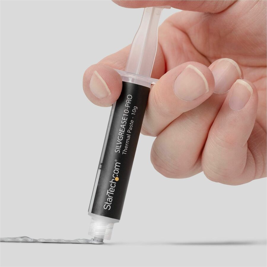 Alternate-Image4 Image for StarTech High-Performance Silicone Thermal Paste, Compound for CPUs GPUs and ICs, Processor Grease Improves Heat Transfer and Cooling