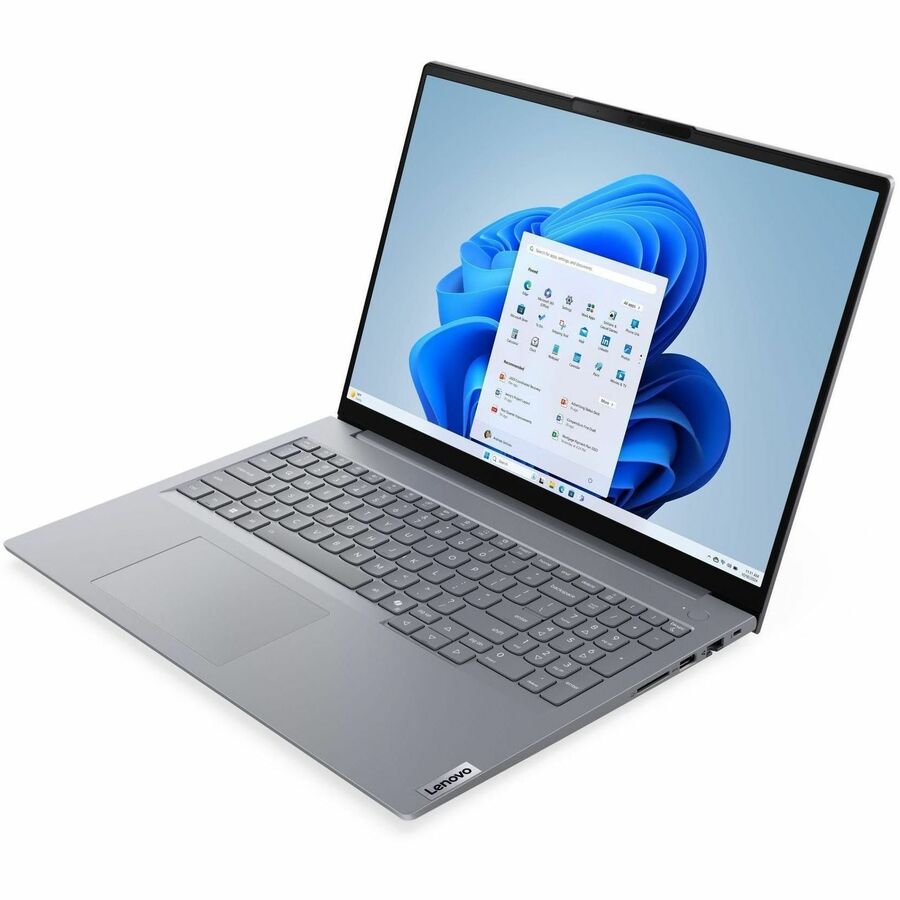 Alternate-Image2 Image for Lenovo ThinkBook 16 G9 IRL 21US0000US 16" Notebook - WUXGA - 60 Hz - Intel Core 5 2nd Gen 210H - 16 GB - 512 GB SSD - English Keyboard - Arctic Gray