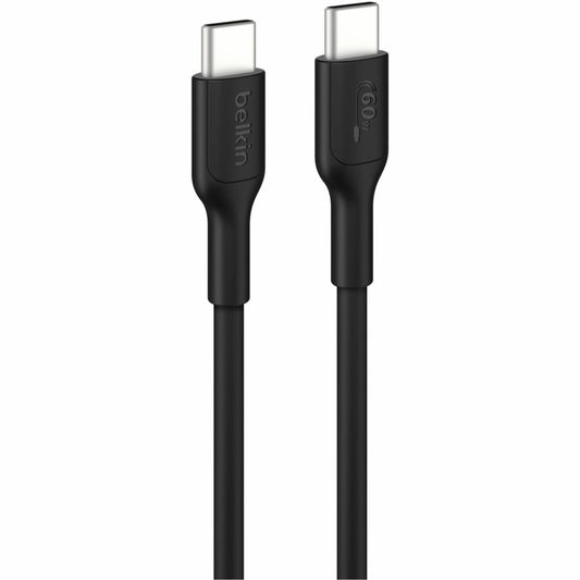 Main Image for Belkin BoostCharge USB-C to USB-C Cable 60W, 3.3ft/1m, Black