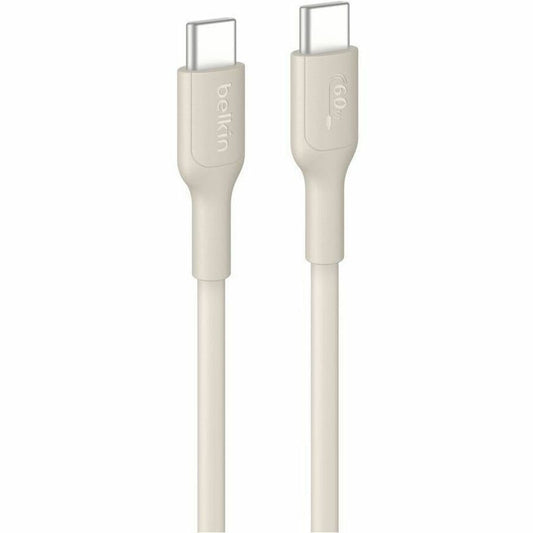 Main Image for Belkin USB-C to USB-C Cable 60W, 6.6ft/2m, Sand