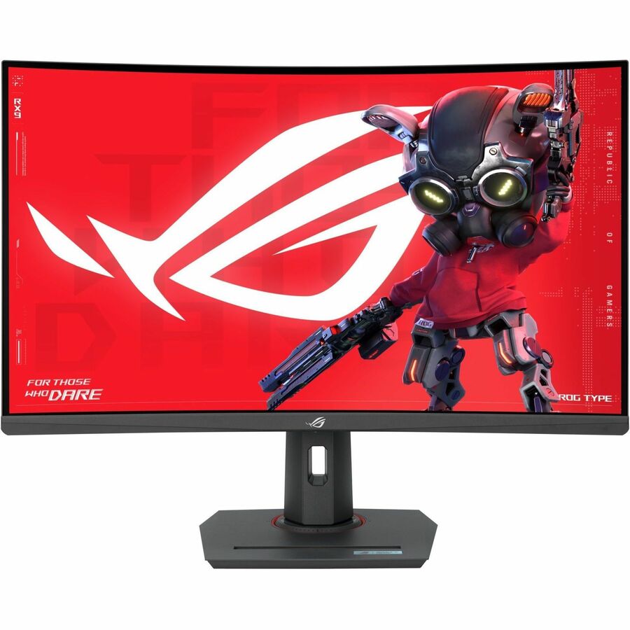 Front Image for Asus ROG Strix XG32WCMS 32" Class WQHD Curved Screen Gaming LCD Monitor - 16:9