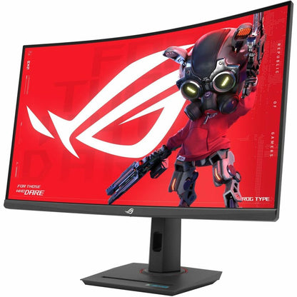 Left Image for Asus ROG Strix XG32WCMS 32" Class WQHD Curved Screen Gaming LCD Monitor - 16:9