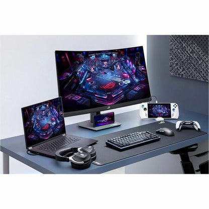 Alternate-Image5 Image for Asus ROG Strix XG32WCMS 32" Class WQHD Curved Screen Gaming LCD Monitor - 16:9