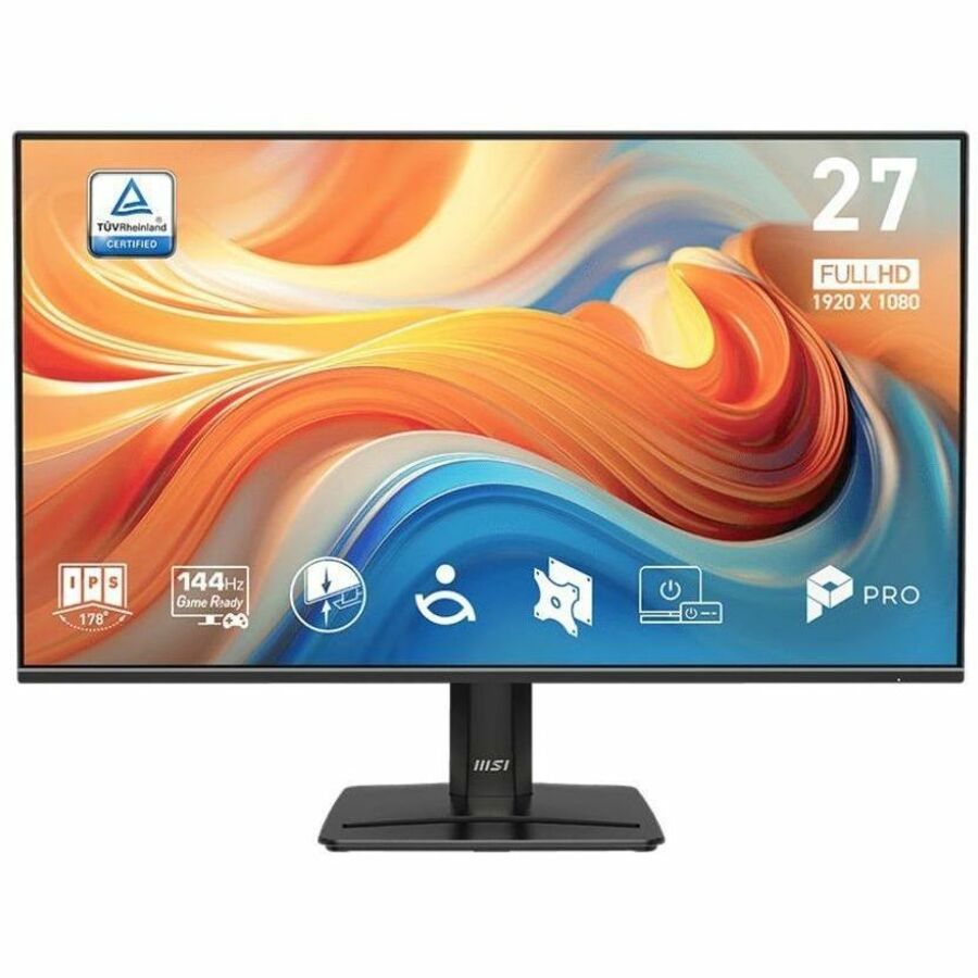 Front Image for MSI PRO MP271 E14A - PRO MP271E14A - Business Productivity Monitor - 27" IPS FHD 144Hz FreeSync Display - HDMI - DisplayPort
