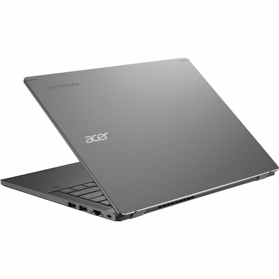Rear Image for Acer Chromebook Plus 714 CBE794-1T CBE794-1T-71J4 14" Touchscreen Chromebook - WUXGA - 60 Hz - Intel Core Ultra 7 155U - 16 GB - 512 GB PCI Express NVMe 4.0 SSD - English (US) Keyboard - Iron