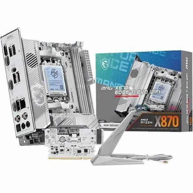 Alternate-Image4 Image for MSI MPG X870I EDGE TI EVO WIFI - MPGX870IEDGETI - Mini-ITX Gaming Motherboard - AM5 - X870 Chipset