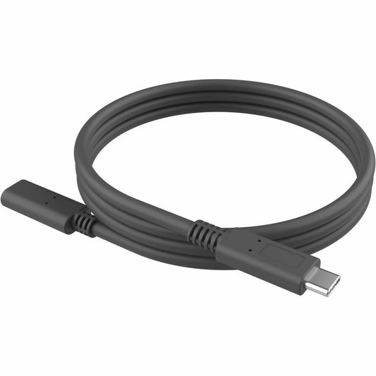 Main Image for Logitech Reach Camera USB-C Cable Extension Accessory, 1-meter, 3.28 ft, USB Type C (female) to USB Type C (male), 5 Gbps, USB 3.0 - Black