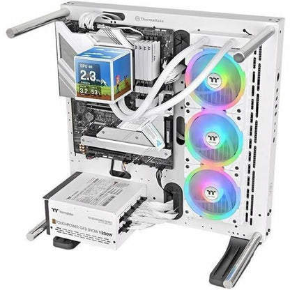 Alternate-Image4 Image for Thermaltake MINECUBE 360 Ultra ARGB Sync AIO Liquid Cooler - Snow Edition