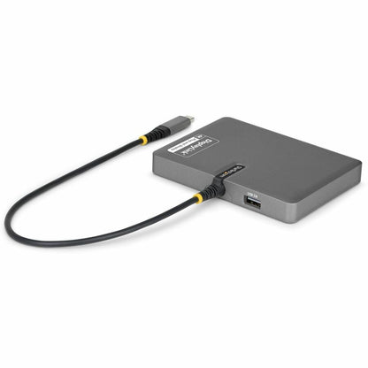 Alternate-Image1 Image for StarTech USB-C to Quad-Monitor Workstation Adapter, 4K 60Hz HDMI, 140W PD Passthrough for Laptop Charging, 1x USB 2.0 Port, TAA
