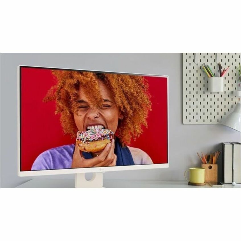 Alternate-Image7 Image for LG 27U511SA-W 27" Class Full HD Smart LCD Monitor - 16:9 - White