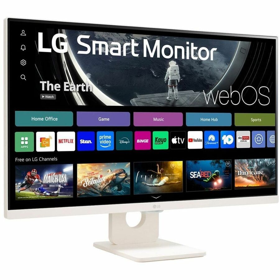 Right Image for LG 27U511SA-W 27" Class Full HD Smart LCD Monitor - 16:9 - White