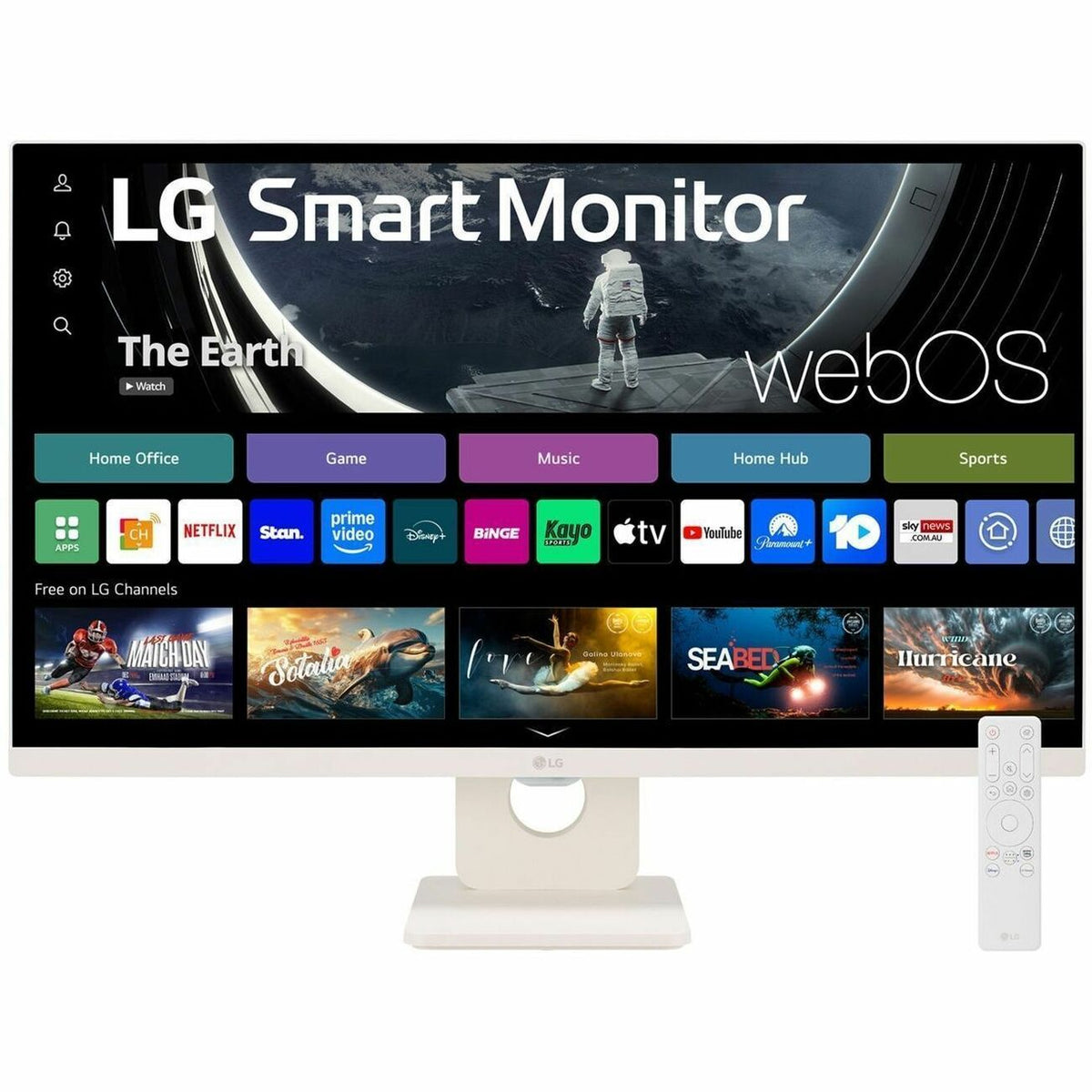 Main Image for LG 27U511SA-W 27" Class Full HD Smart LCD Monitor - 16:9 - White