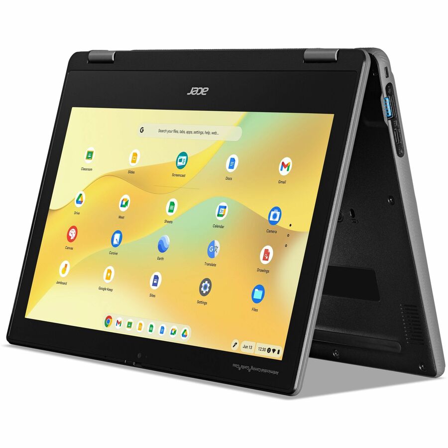 Alternate-Image4 Image for Acer Chromebook Spin 311 R725T R725T-840G 11.6" Touchscreen Convertible 2 in 1 Chromebook - HD - 60 Hz - MediaTek MT8 - 4 GB - 64 GB Flash Memory - English (US) Keyboard - Black