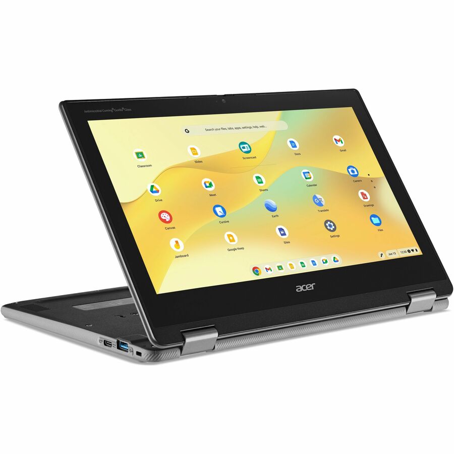 Alternate-Image7 Image for Acer Chromebook Spin 311 R725T R725T-840G 11.6" Touchscreen Convertible 2 in 1 Chromebook - HD - 60 Hz - MediaTek MT8 - 4 GB - 64 GB Flash Memory - English (US) Keyboard - Black