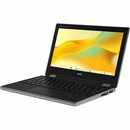 Left Image for Acer Chromebook Spin 311 R725T R725T-840G 11.6" Touchscreen Convertible 2 in 1 Chromebook - HD - 60 Hz - MediaTek MT8 - 4 GB - 64 GB Flash Memory - English (US) Keyboard - Black