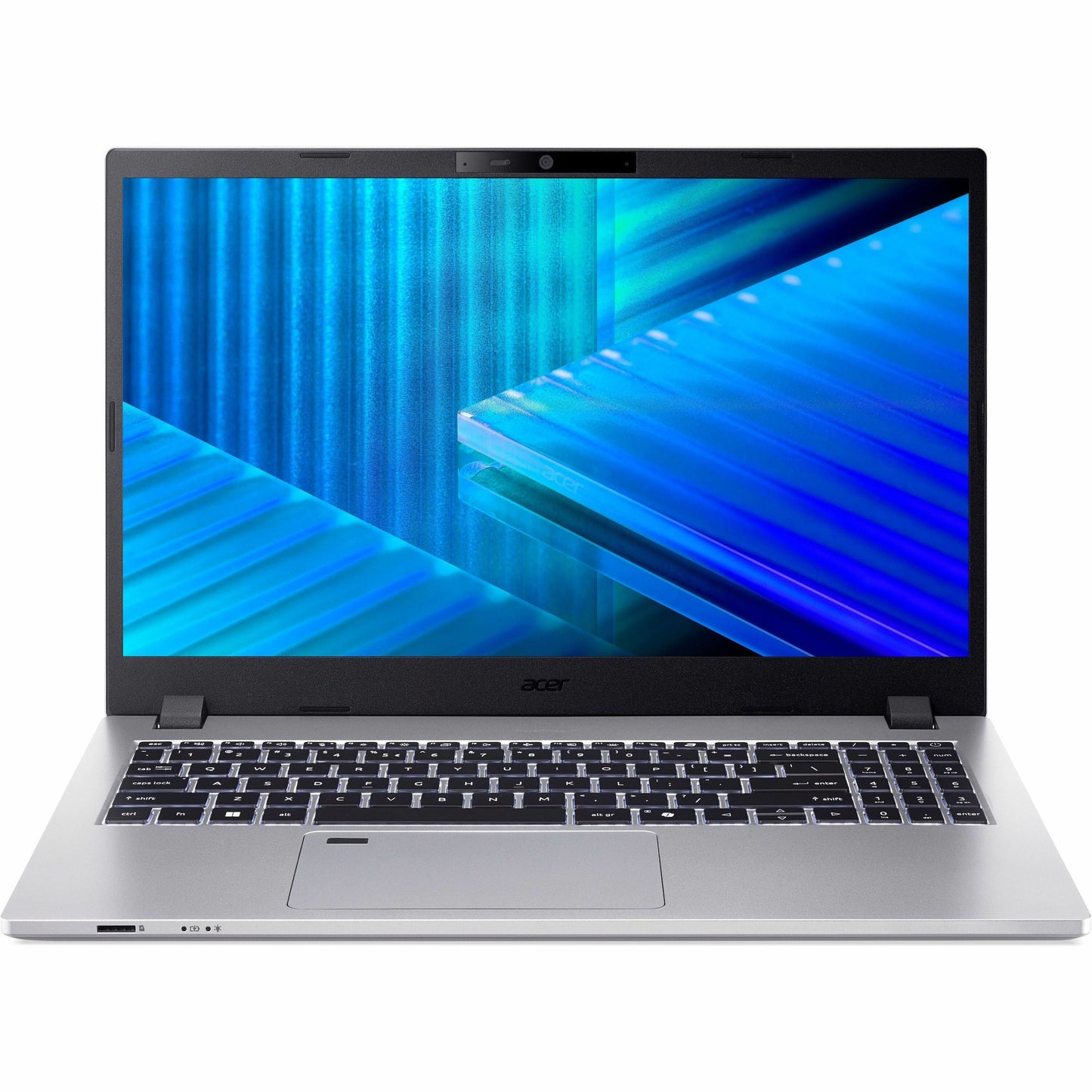 Main Image for Acer TravelMate P2 15 TMP215-55-G2 TMP215-55-G2-70V2 15.6" Notebook - Full HD - 60 Hz - Intel Core Ultra 7 255U - 16 GB - 512 GB PCI Express NVMe 4.0 SSD - English (US) Keyboard - Silver