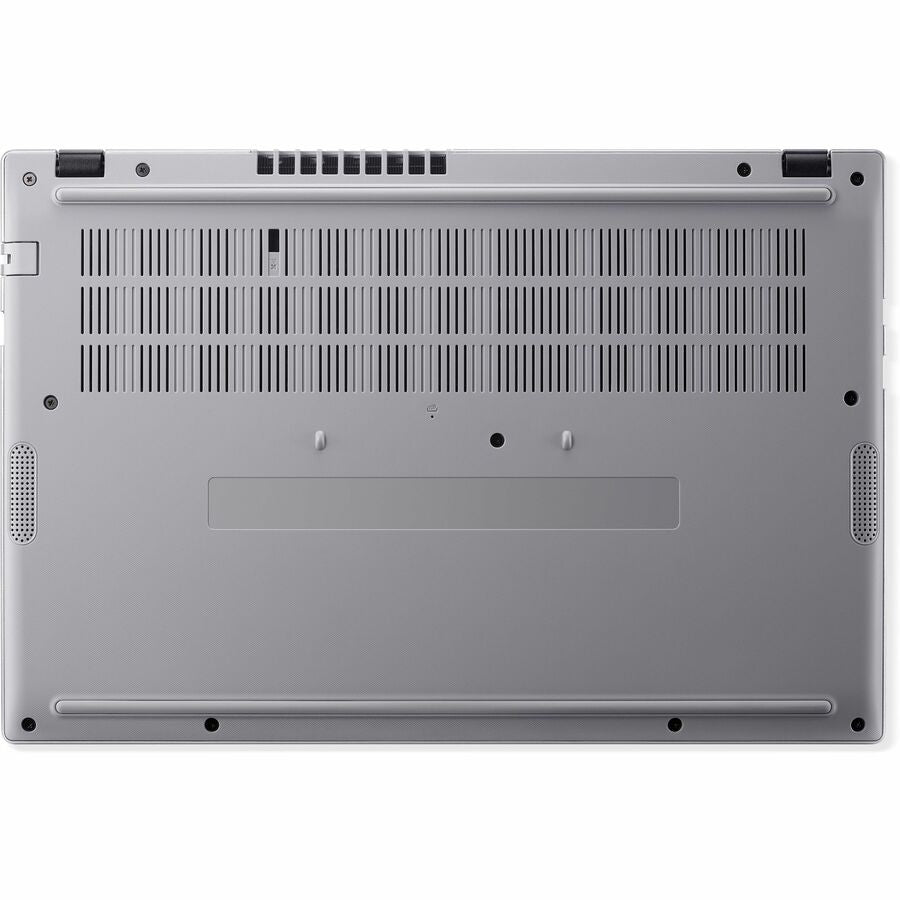 Bottom Image for Acer TravelMate P2 15 TMP215-55-G2 TMP215-55-G2-70V2 15.6" Notebook - Full HD - 60 Hz - Intel Core Ultra 7 255U - 16 GB - 512 GB PCI Express NVMe 4.0 SSD - English (US) Keyboard - Silver