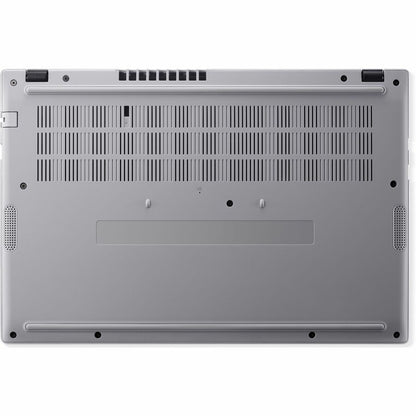 Bottom Image for Acer TravelMate P2 15 TMP215-55-G2 TMP215-55-G2-70V2 15.6" Notebook - Full HD - 60 Hz - Intel Core Ultra 7 255U - 16 GB - 512 GB PCI Express NVMe 4.0 SSD - English (US) Keyboard - Silver