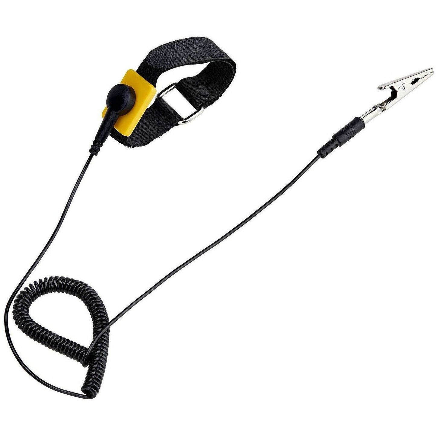 Main Image for StarTech Antistatic Wrist Strap with Grounding Cable, ESD Electrostatic Discharge Band, 5ft / 1.5m Detachable Cord, TAA- Compliant