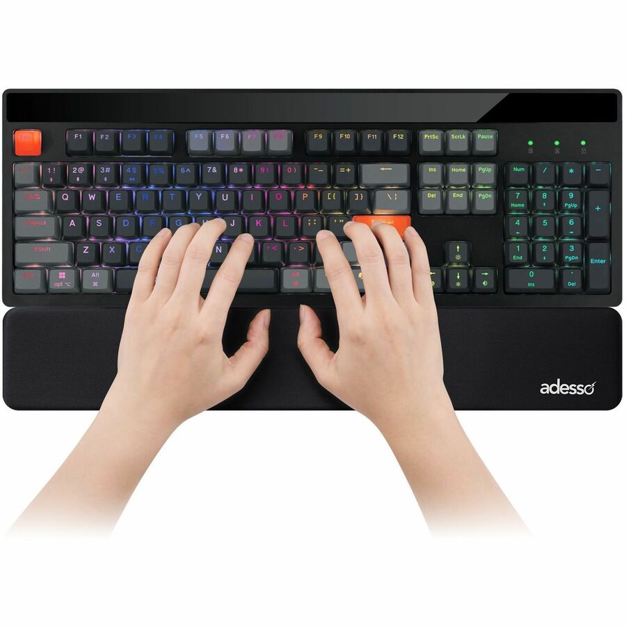 Alternate-Image8 Image for Adesso TRUFORM P330 Full Size Keyboard Wrist Rest