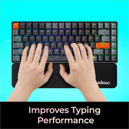 Alternate-Image2 Image for Adesso TRUFORM P310 Mini Size Keyboard Wrist Rest