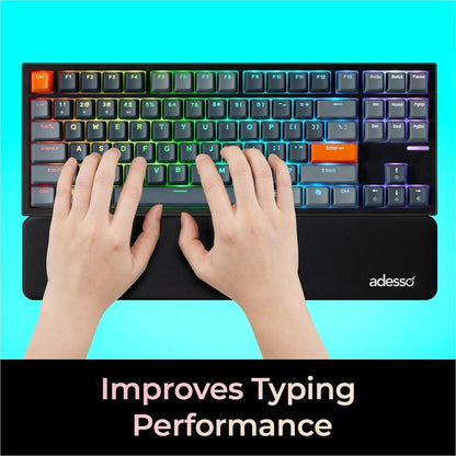 Alternate-Image4 Image for Adesso TRUFORM P320 Compact Size Keyboard Wrist Rest