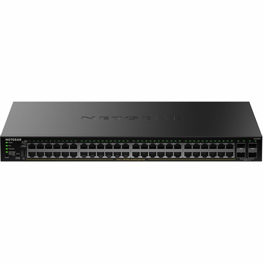 Alternate-Image2 Image for Netgear GS348TPv2 Ethernet Switch
