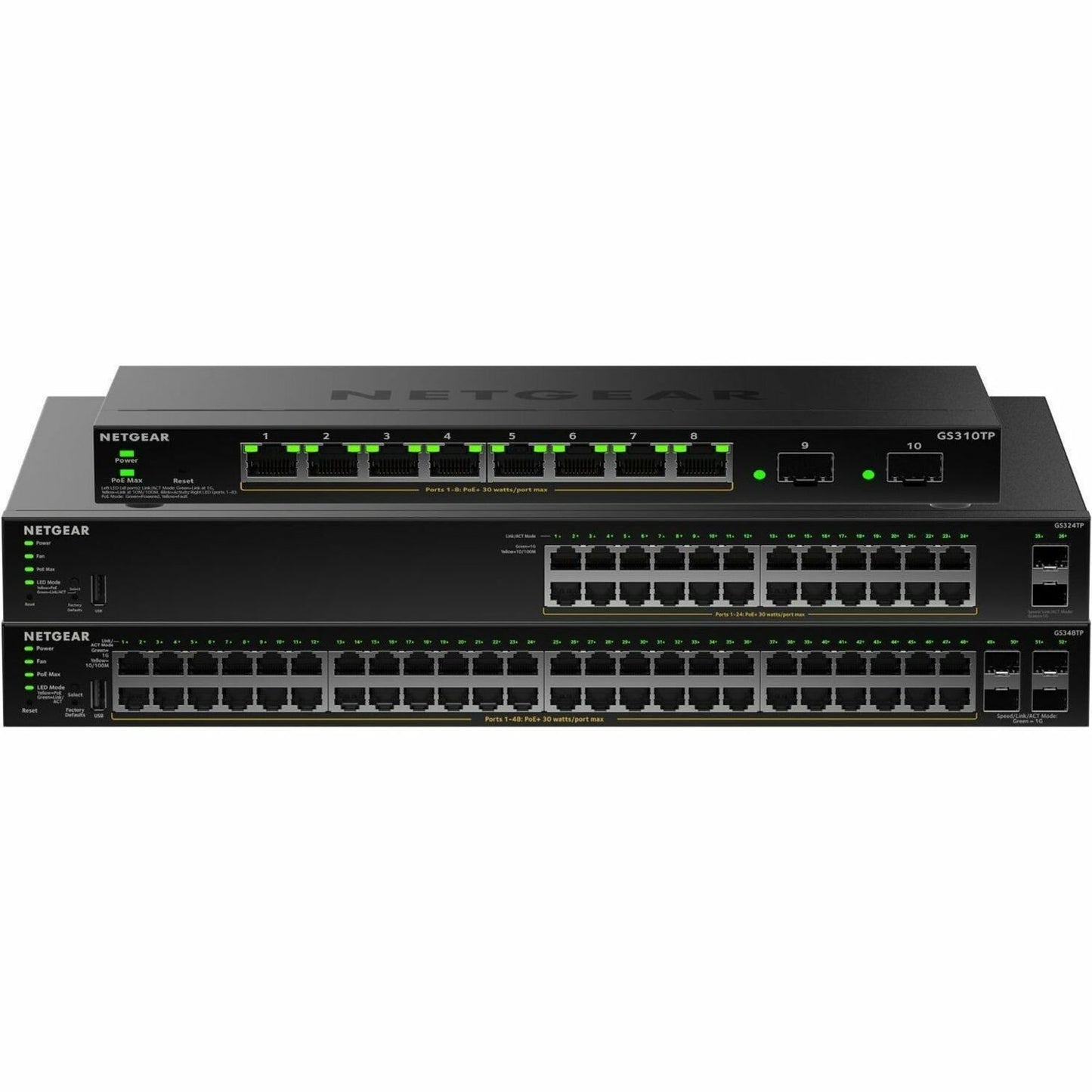 Main Image for Netgear GS310TPv2 Ethernet Switch