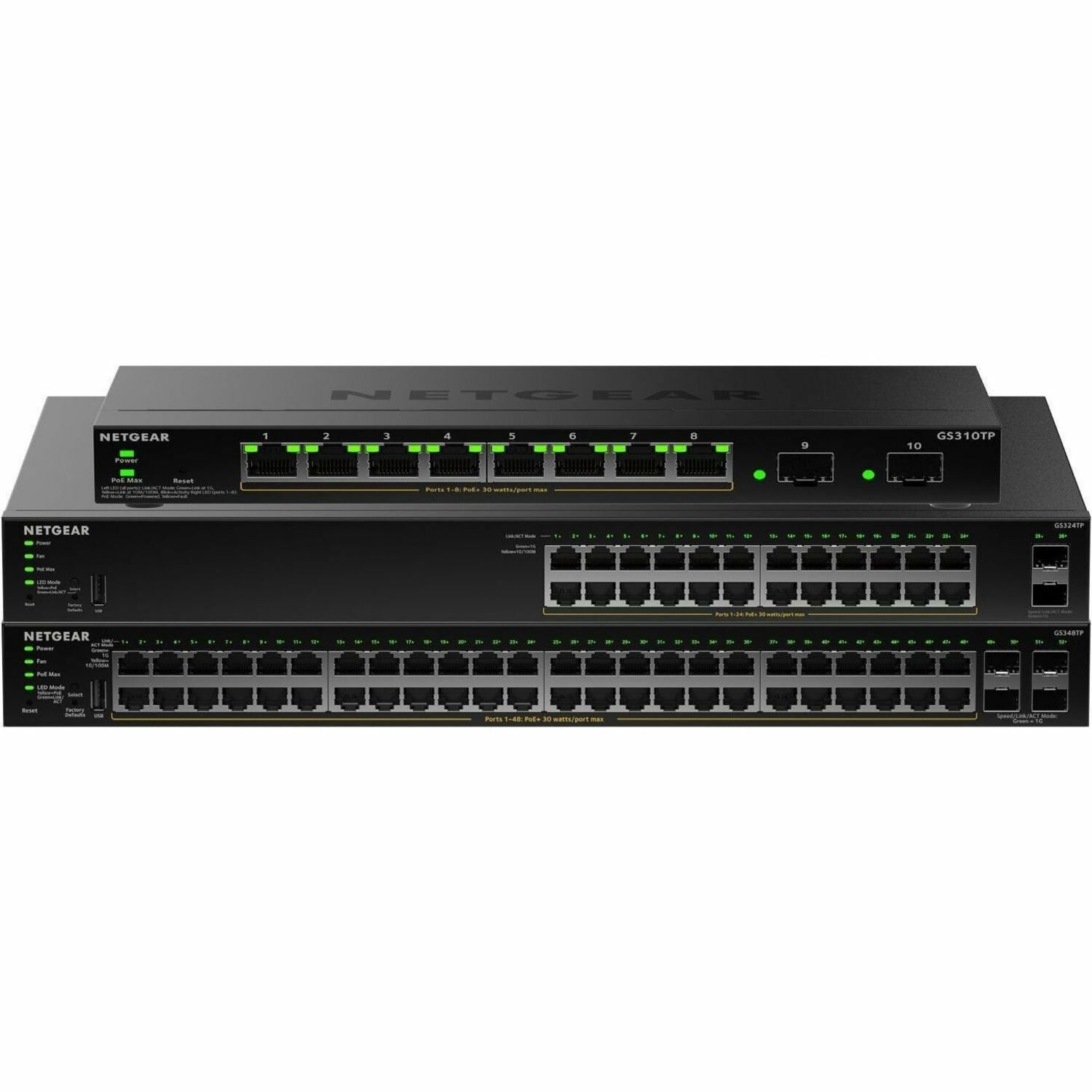 Main Image for Netgear GS310TPv2 Ethernet Switch