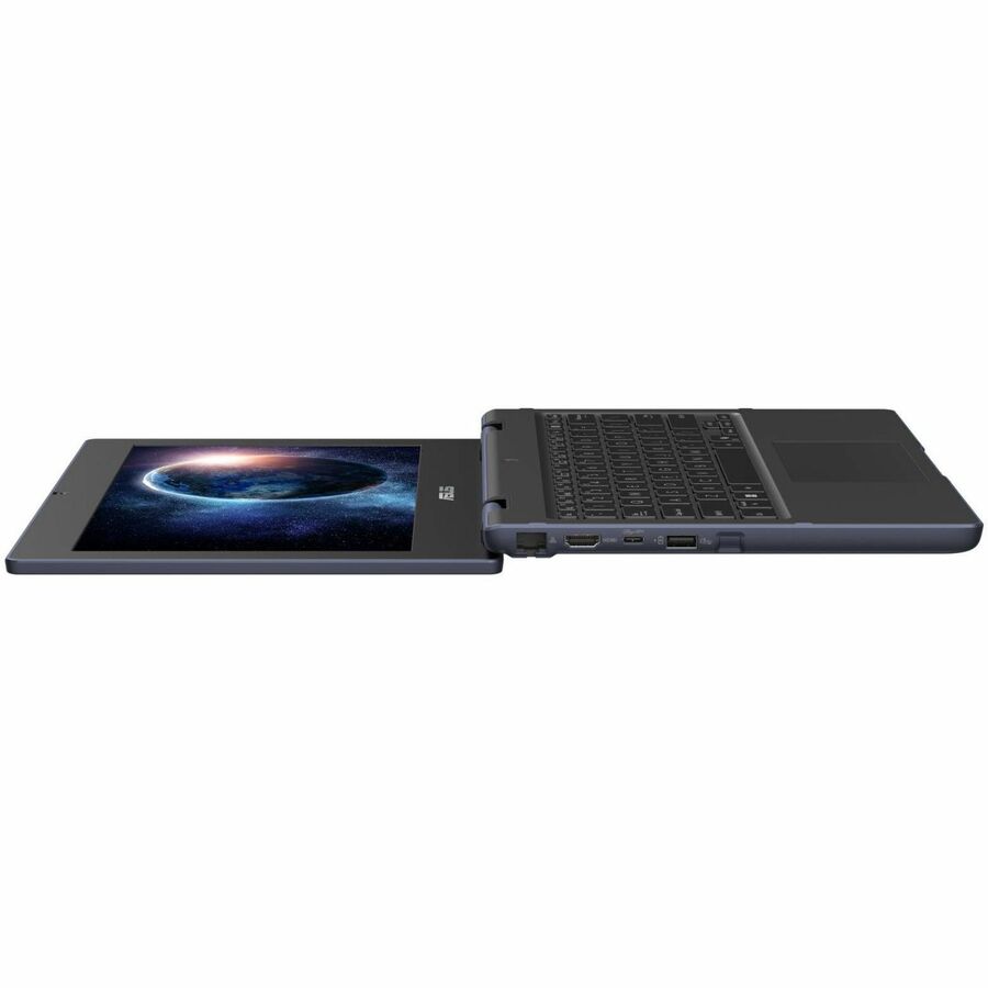 Alternate-Image1 Image for Asus BR1104C BR1104CTA-YS16 11.6" Rugged Notebook - HD - Intel N-Series N150 - 8 GB - Mineral Gray